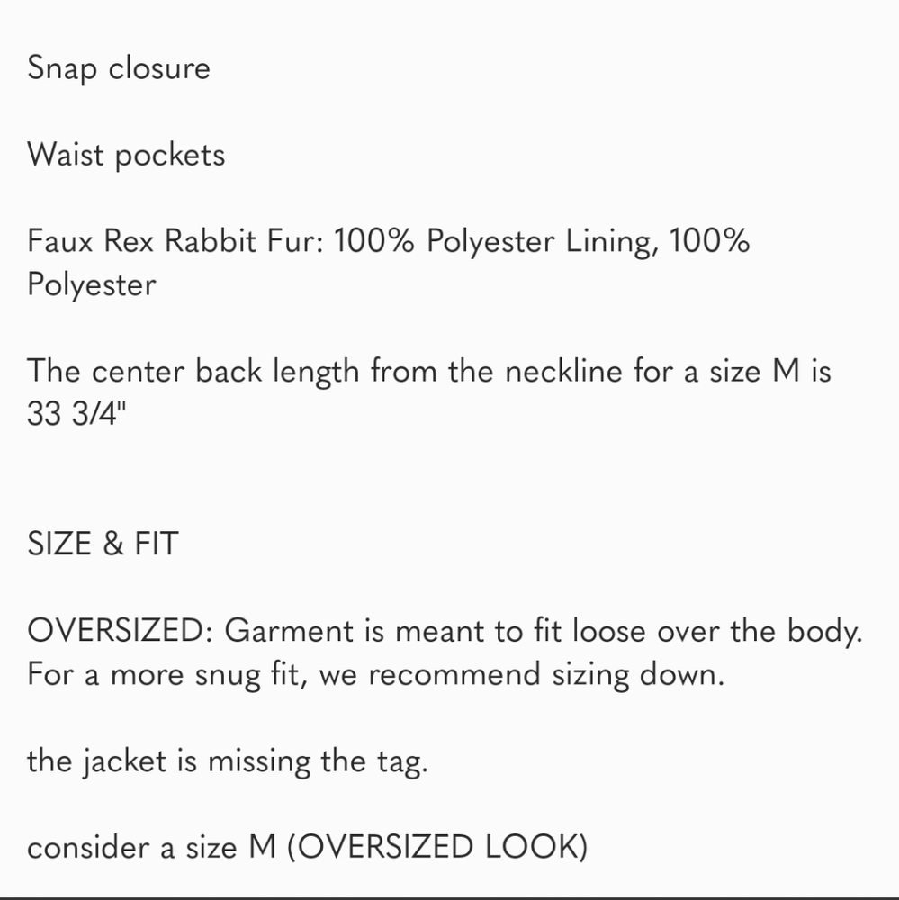 La marque pink faux fur coat - Picture 9 of 9